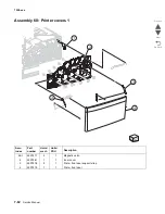 Предварительный просмотр 1100 страницы Lexmark X95 series Service Manual