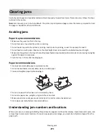 Preview for 273 page of Lexmark X950 Series User Manual