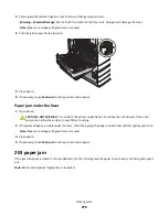 Preview for 276 page of Lexmark X950 Series User Manual