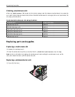 Preview for 249 page of Lexmark X950de 4 User Manual