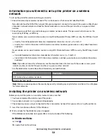 Предварительный просмотр 59 страницы Lexmark X9575 User Manual