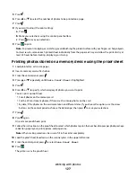 Предварительный просмотр 127 страницы Lexmark X9575 User Manual