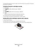 Предварительный просмотр 182 страницы Lexmark X9575 User Manual