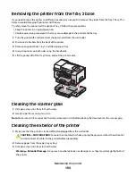 Предварительный просмотр 184 страницы Lexmark X9575 User Manual