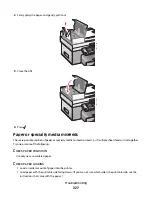 Предварительный просмотр 227 страницы Lexmark X9575 User Manual