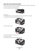 Предварительный просмотр 232 страницы Lexmark X9575 User Manual