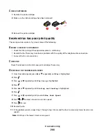 Предварительный просмотр 244 страницы Lexmark X9575 User Manual