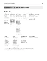 Preview for 119 page of Lexmark XC2130 User Manual