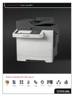 Lexmark XC2132 Features And Specifications preview