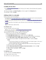 Preview for 52 page of Lexmark XC4342 User Manual