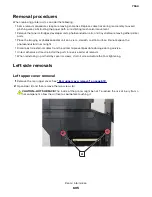 Preview for 605 page of Lexmark XC8155 Service Manual