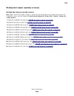 Preview for 1114 page of Lexmark XC8155 Service Manual