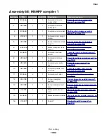 Preview for 1402 page of Lexmark XC8155 Service Manual