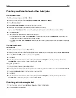 Preview for 160 page of Lexmark XC9325 User Manual