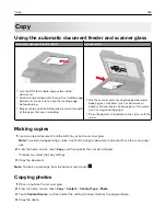 Preview for 163 page of Lexmark XC9325 User Manual