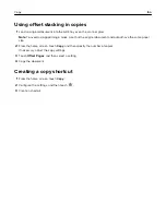 Preview for 166 page of Lexmark XC9325 User Manual