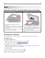 Preview for 172 page of Lexmark XC9325 User Manual