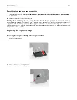 Preview for 321 page of Lexmark XC9325 User Manual