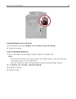 Предварительный просмотр 46 страницы Lexmark XC9445 User Manual