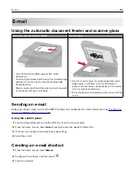 Preview for 196 page of Lexmark XC9445 User Manual