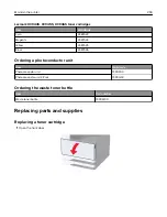 Preview for 294 page of Lexmark XC9445 User Manual