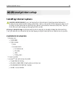 Предварительный просмотр 26 страницы Lexmark XM1100 Series User Manual