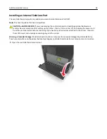 Предварительный просмотр 32 страницы Lexmark XM1100 Series User Manual