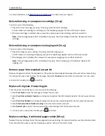 Preview for 185 page of Lexmark XM1135 User Manual