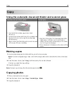 Preview for 58 page of Lexmark XM1342 User Manual