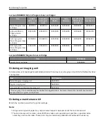 Preview for 164 page of Lexmark XM3250 User Manual