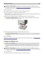 Preview for 250 page of Lexmark XM5365 User Manual