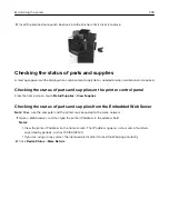 Preview for 249 page of Lexmark XM7100 Series User Manual