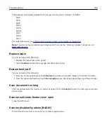 Preview for 306 page of Lexmark XM7100 Series User Manual