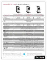 Preview for 8 page of Lexmark XM7155 Brochure & Specs