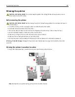 Preview for 237 page of Lexmark XM9100 Series User Manual