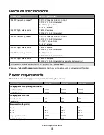 Preview for 18 page of Lexmark Xs463de - Mono Laser Mfp P/C/S 40Ppm 1200X Reference