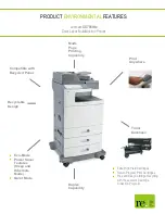 Preview for 4 page of Lexmark XS796dte Supplementary Manual