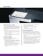 Preview for 3 page of Lexmark XS955dhe Specifications