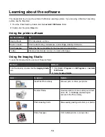 Предварительный просмотр 14 страницы Lexmark Z1300 - Single Function Color Inkjet Printer User Manual