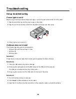 Предварительный просмотр 38 страницы Lexmark Z1300 - Single Function Color Inkjet Printer User Manual