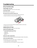 Предварительный просмотр 34 страницы Lexmark Z1400 Getting Started