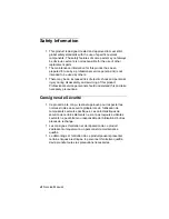 Preview for 6 page of Lexmark Z51 Color Jetprinter Service Manual