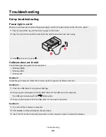 Предварительный просмотр 29 страницы Lexmark Z845 - Printer - Color User Manual