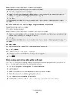 Предварительный просмотр 38 страницы Lexmark Z845 - Printer - Color User Manual