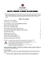 Lexor LIBERTE User Manual preview
