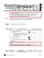 Lexus 2004 LS430 Repair Manual Supplement предпросмотр