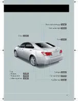 Предварительный просмотр 7 страницы Lexus 2008 ES350 Owner'S Manual