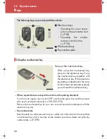 Предварительный просмотр 20 страницы Lexus 2008 ES350 Owner'S Manual