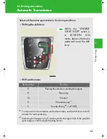 Предварительный просмотр 119 страницы Lexus 2008 ES350 Owner'S Manual