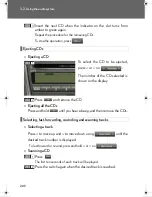 Предварительный просмотр 202 страницы Lexus 2008 ES350 Owner'S Manual